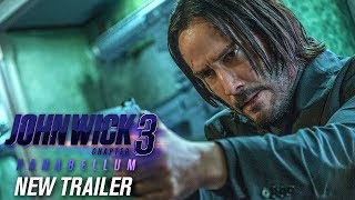 John Wick Chapter 3  Parabellum 2019 Movie New Trailer  Keanu Reeves Halle Berry