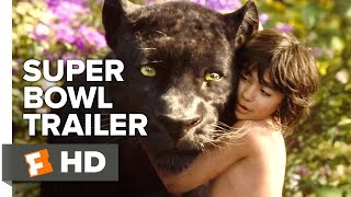 The Jungle Book Official Super Bowl Trailer 2016  Scarlett Johansson Bill Murray Movie HD