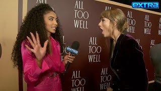 Taylor Swift REACTS to Question About WHO All Too Well Is About