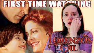 LORENZOS OIL 1992  First Time Watching  MOVIE REACTION  What A Story