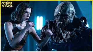 Alice vs Nemesis  Resident Evil Apocalypse  Creature Features
