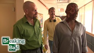 Breaking Bad Inside the Explosive Finale Part 2  Gus Death Behind The Scense  Breaking Bad Extras
