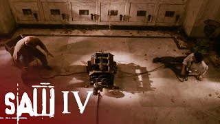 Mausoleum Trap Scene  Saw IV Unrated Directors Cut