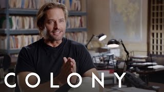 Colony on USA Network  Behind the Wall  Part 1  Cast  Producers