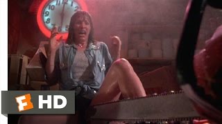 The Texas Chainsaw Massacre 2 611 Movie CLIP  Leatherface Aroused 1986 HD