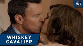 Frankie and Will Kiss  Whiskey Cavalier