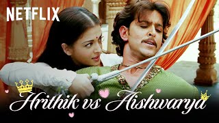Hrithik Roshan vs Aishwarya Rai Bachchan  Jodhaa Akbar  Netflix India