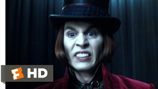 Charlie and the Chocolate Factory 15 Movie CLIP  I Dont Care 2005 HD