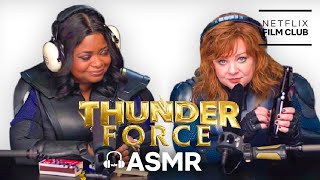 Thunder Force  Superhero ASMR with Melissa McCarthy  Octavia Spencer  Netflix