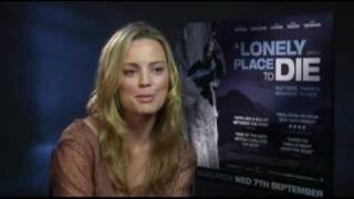 A Lonely Place to Die  Melissa George Interview