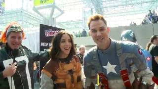 Clark Chloe and Gabriel Undercover at ComicCon  Marvels Agents of SHIELD