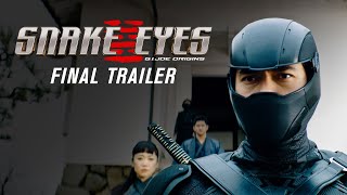 Snake Eyes  Final Trailer 2021 Movie  Henry Golding GI Joe