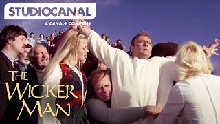 Most Iconic Scenes  The Wicker Mans Starring Christopher Lee