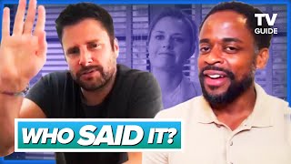 Psych Cast Plays WHO SAID IT  Dul Hill Maggie Lawson James Roday
