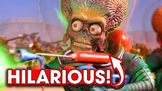 Mars Attacks is Hilarious Talking About Tapes
