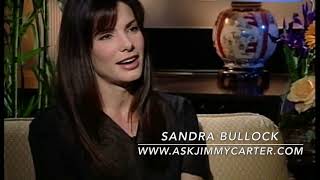 Sandra Bullock talks with askjimmycarter about Hope Floats 1998