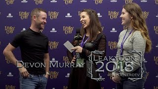 Devon Murray at LeakyCon 2018