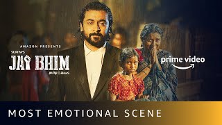 Suriyas Most Emotional Scene  Jai Bhim  Amazon Prime Video shorts