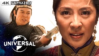 The Mummy Tomb of the Dragon Emperor  Michelle Yeoh vs Jet Li in 4K HDR