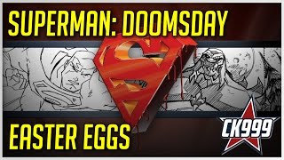 Superman Doomsday 2007 Hidden Easter Eggs  Secrets