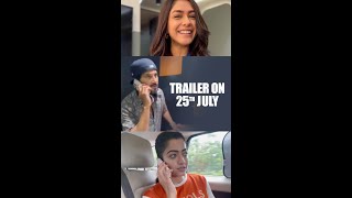 Sita Ramam Trailer on 25th July  Dulquer Salmaan  Mrunal  Hanu Raghavapudi  Rashmika