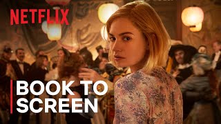 Armie Hammer and Lily James Explain How Rebecca went from Book To Screen  Netflix