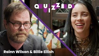 Billie Eilish gets QUIZZED by Rainn Wilson on The Office  Billboard