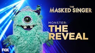 The Monster Is Revealed  Season 1 Ep 10  THE MASKED SINGER