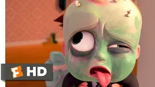 The Boss Baby 2017  Baby Vomit Fountain Scene 710  Movieclips