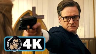 KINGSMAN THE SECRET SERVICE Movie Clip  Church Massacre 4K ULTRA HD Colin Firth Action 2014