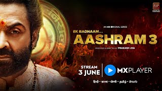 Ek Badnaam Aashram Season 3  Official Trailer  Bobby Deol  Prakash Jha  MX Player