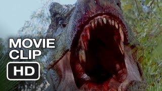 Jurassic Park 3 310 Movie CLIP  Spinosaurus vs TRex 2001 HD