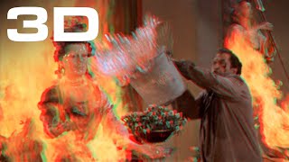 3D Clip The Fire at House of Wax 1953