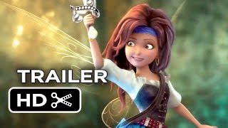 Tinkerbell And The Pirate Fairy Official UK Trailer 2014  Tom Hiddleston Movie HD
