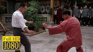Jet Li vs Thinyan in the film FIST OF LEGEND 1994