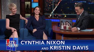 Kristin Davis  Cynthia Nixon Bravely Look Back At Their 1990s Styles