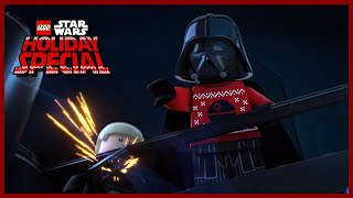 Darth Vader Defeats Palpatine  LEGO Star Wars Holiday Special 2020