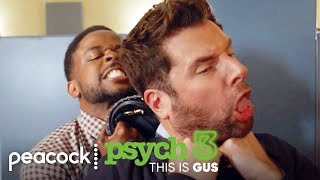 Gus and Shawns Sophisticated Double Date  Psych 3 This Is Gus  Exclusive Clip