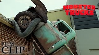 MONSTER TRUCKS  Driving on the Roof Clip  Paramount Movies