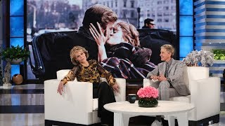 Jane Fonda Talks Being Reunited with Robert Redford in Bed