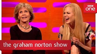 Jane Fondas reunion with Robert Redford   The Graham Norton Show 2017  BBC One