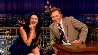 Lauren Graham Cant Remember Anything From Gilmore Girls  Late Night with Conan OBrien
