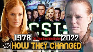 CSI Crime Scene Investigation 2000 Cast Then and Now 2022 How They Changed