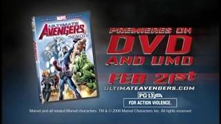 Ultimate Avengers The Movie DVD  UMD Release Ad 2006