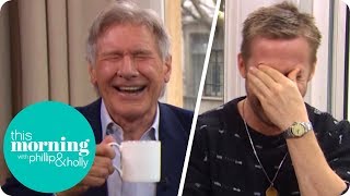 Ryan Gosling and Harrison Ford Lose It at Hilarious Interview  This Morning