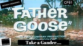 Father Goose 1964 Movie Trailer Cary Grant and Leslie Caron   Clips  Footage