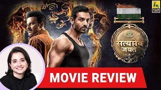 Anupama Chopras Movie Review of Satyameva Jayate  Milap Zaveri  John Abraham  Manoj Bajpayee