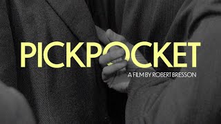 New trailer for Robert Bressons Pickpocket 1959  in cinemas from 3 June 2022  BFI