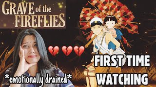 MY HEART  Grave Of The Fireflies 1988  Movie Reaction  FIRST TIME WATCHING