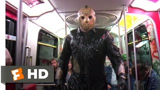 Friday the 13th Jason Takes Manhattan 1989  Subway Chase Scene 810  Movieclips